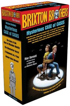 portada Brixton Brothers Mysterious Case of Cases: The Case of the Case of Mistaken Identity; The Ghostwriter Secret; It Happened on a Train; Danger Goes Berserk