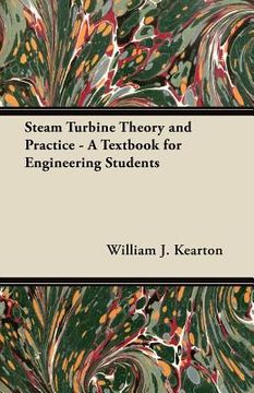 portada steam turbine theory and practice - a textbook for engineering students