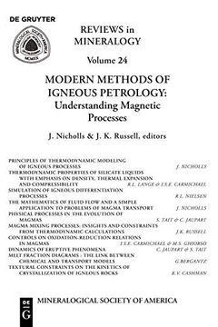 portada Modern Methods of Igneous Petrology: Understanding Magmatic Processes (Reviews in Mineralogy,) (en Inglés)