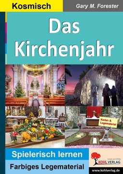portada Das Kirchenjahr: Legematerial in Kreisform (Montessori-Reihe: Lern- und Legematerial) (in German)
