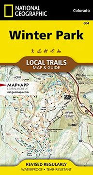 portada Winter Park map [Local Trails] (National Geographic Trails Illustrated Map, 604) (en Inglés)