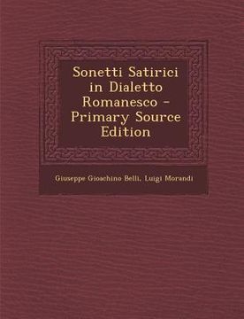 portada Sonetti Satirici in Dialetto Romanesco (en Italiano)