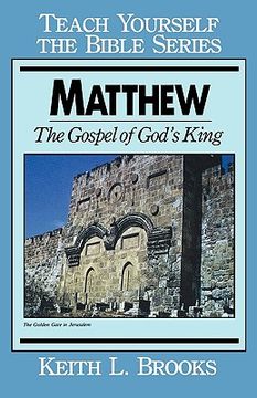 portada matthew- bible study guide (en Inglés)