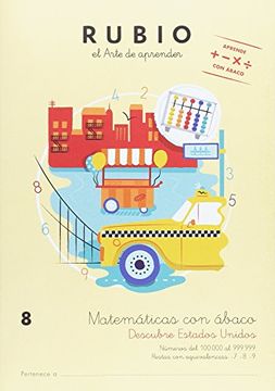 portada Matemáticas con Ábaco 8 (in Spanish)