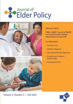 portada Journal of Elder Policy: Volume 2, Number 2, Fall 2022 (in English)