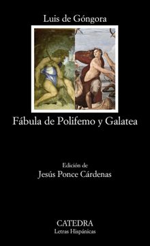 portada Fabula de Polifemo y Galatea