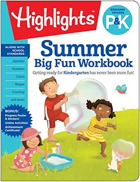 portada Summer big fun Workbook Bridging Grades p & k (Highlights(Tm) Summer Learning) (in English)