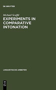 portada Experiments in Comparative Intonation: A Case Study of English and German (Linguistische Arbeiten) 