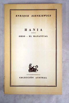 portada Hania; Orso; El manantial