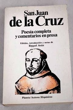portada Juan de la Cruz Poesia Completa y Comentarios en Prosa