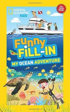 portada National Geographic Kids Funny Fill-In: My Ocean Adventure (en Inglés)