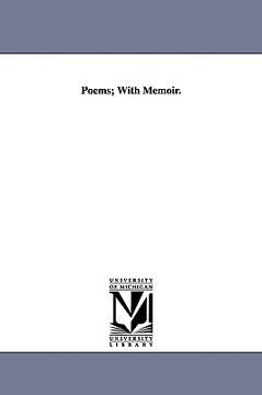 portada poems; with memoir. (en Inglés)
