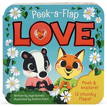 portada Love (Peek-A-Flap Interactive Children'S Board Book) (en Inglés)