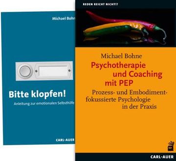 portada Psychotherapie und Coaching mit Pep/Bitte Klopfen! (en Alemán)