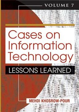 portada cases on information technology: lessons learned