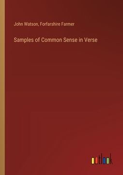 portada Samples of Common Sense in Verse