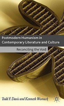 portada postmodern humanism in contemporary literature and culture: reconciling the void