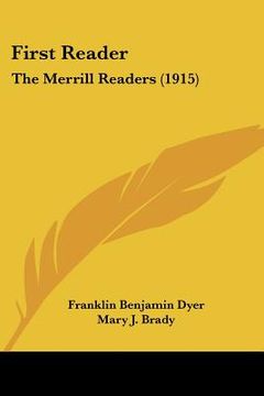 portada first reader: the merrill readers (1915) (in English)