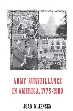 portada army surveillance in america, 1775-1980 (en Inglés)