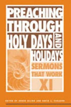 portada preaching through holy days and holidays: sermons that work series xi (en Inglés)