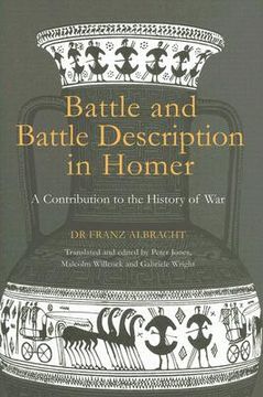 portada battle and battle description homer: a contribution to the history of war (en Inglés)