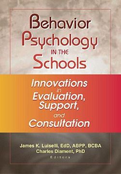 portada behavior psychology in the schools (en Inglés)