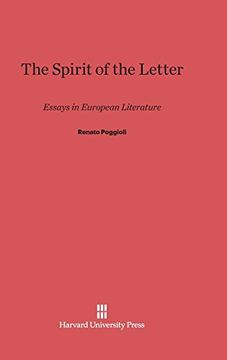 portada The Spirit of the Letter (en Inglés)