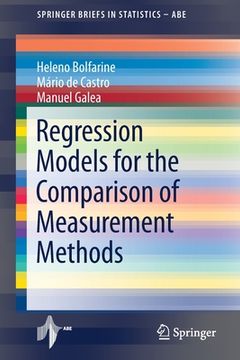 portada Regression Models for the Comparison of Measurement Methods (en Inglés)