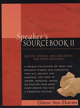 portada Speaker's Sourc ii: Quotes, Stories, and Anecdotes for Every Occasion (Bk. 2) 