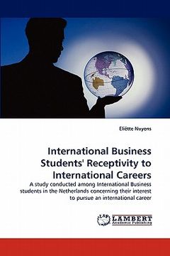 portada international business students' receptivity to international careers