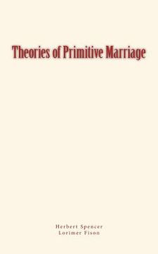 portada Theories of Primitive Marriage (in English)