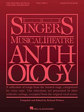 portada Singer's Musical Theatre Anthology - Volume 7: Baritone (en Inglés)