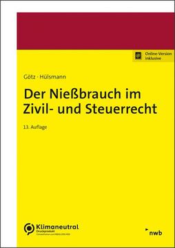 portada Der Nießbrauch im Zivil- und Steuerrecht (en Alemán)