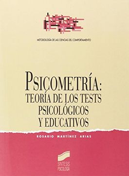 portada Psicometría: Teoría de los Tests Psicológicos y Educativos (in Spanish)