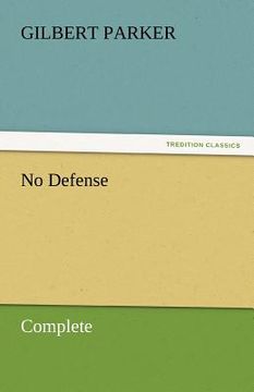 portada no defense, complete (in English)