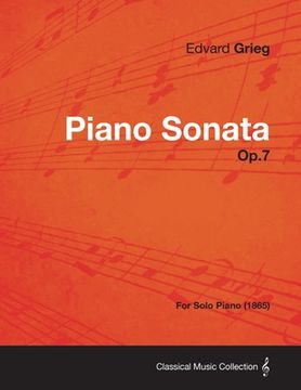 portada piano sonata op.7 - for solo piano (1865) (en Inglés)