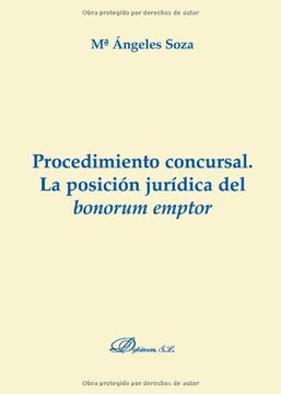 portada procedimiento concursal.la posicion juridica del bonorum emptor
