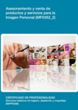 portada Asesoramiento y venta de productos y servicios para la imagen personal   ( MF0352_2)