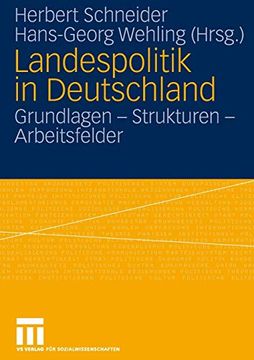 portada Landespolitik in Deutschland: Grundlagen - Strukturen - Arbeitsfelder (en Alemán)
