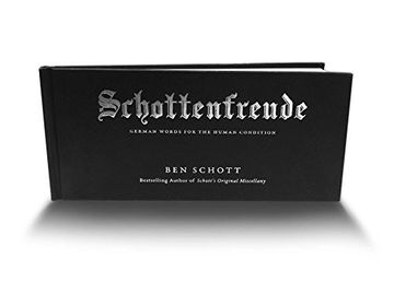 portada Schottenfreude: German Words for the Human Condition (in English)