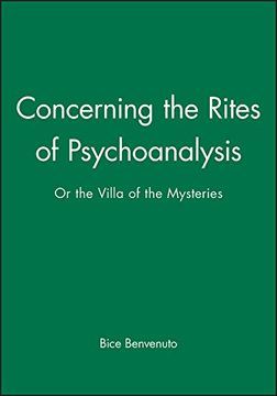 portada Concerning the Rites of Psychoanalysis or the Villa of the Mysteries (en Inglés)