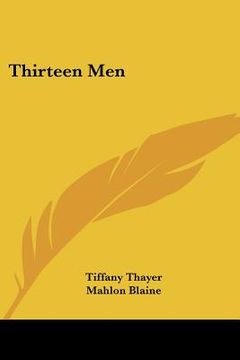 portada thirteen men (in English)