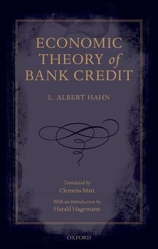 portada Economic Theory of Bank Credit 