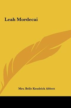 portada leah mordecai (en Inglés)