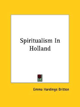 portada spiritualism in holland (in English)