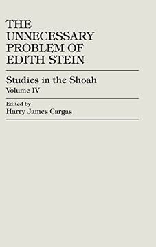 portada The Unnecessary Problem of Edith Stein (en Inglés)