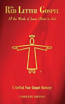 portada The red Letter Gospel: All the Words of Jesus Christ in red (en Inglés)