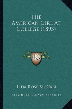 portada the american girl at college (1893)