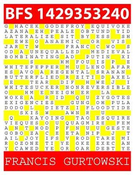 portada Bfs 1429353240: A BFS Puzzle (en Inglés)