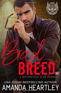 portada Bad Breed: A Motorcycle Club Romance 